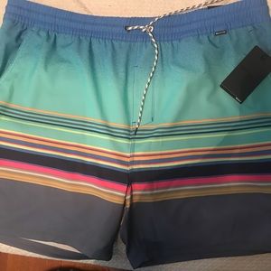 Men’s Brand New Hurley Phantom board shorts XXL swim trunks boat shorts